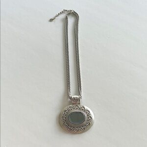Vintage Silver Pendant Necklace